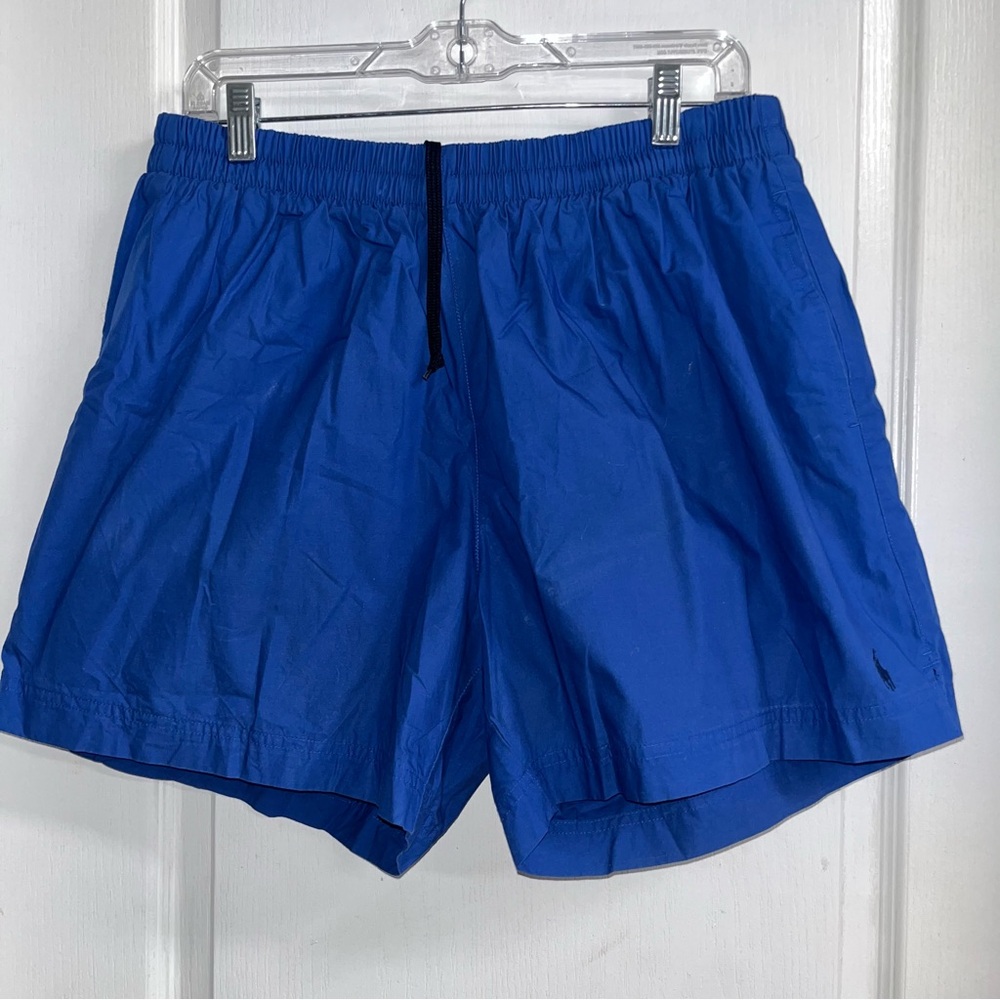 Ralph Lauren Men's Royal Blue Swim Trunks Shorts